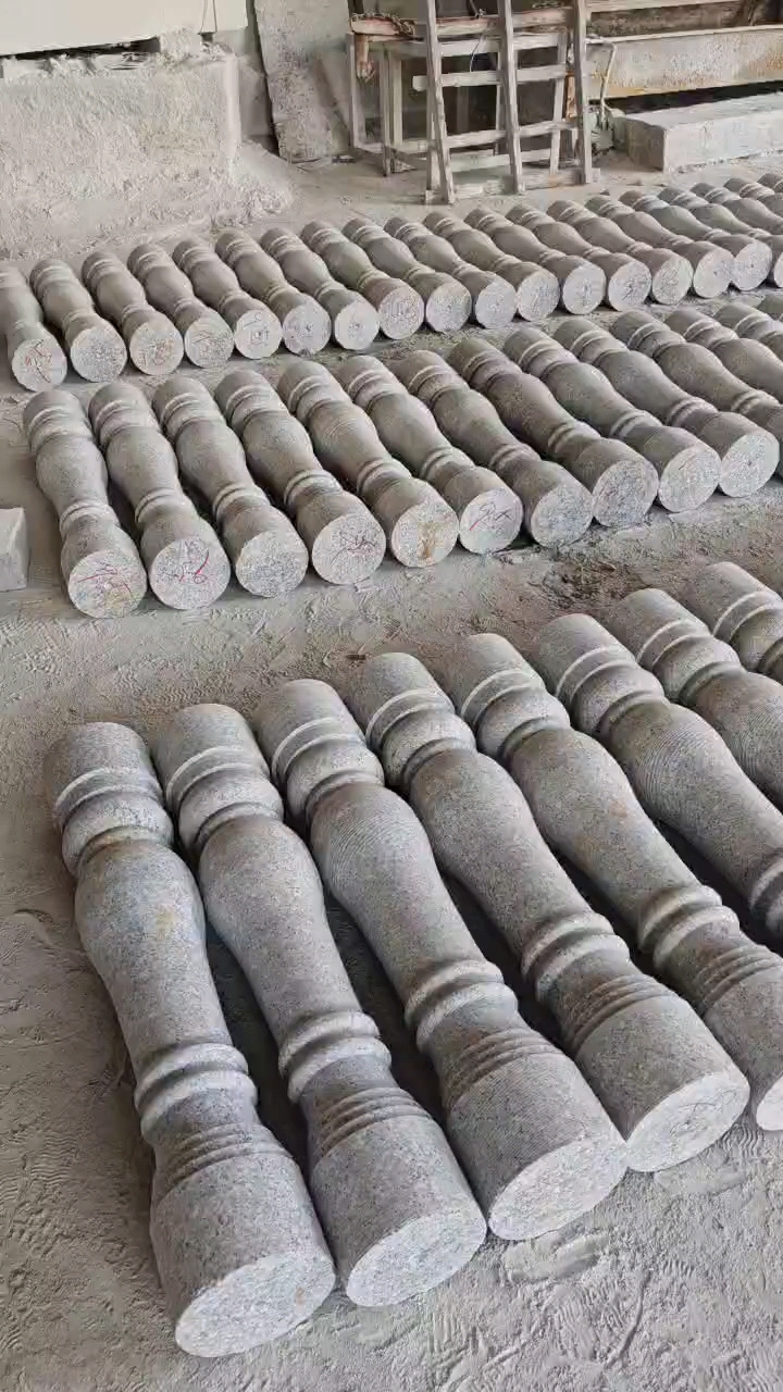 恒真石业主营石栏杆路沿石河道栏杆别墅阳台栏杆桥栏杆水池坯墓