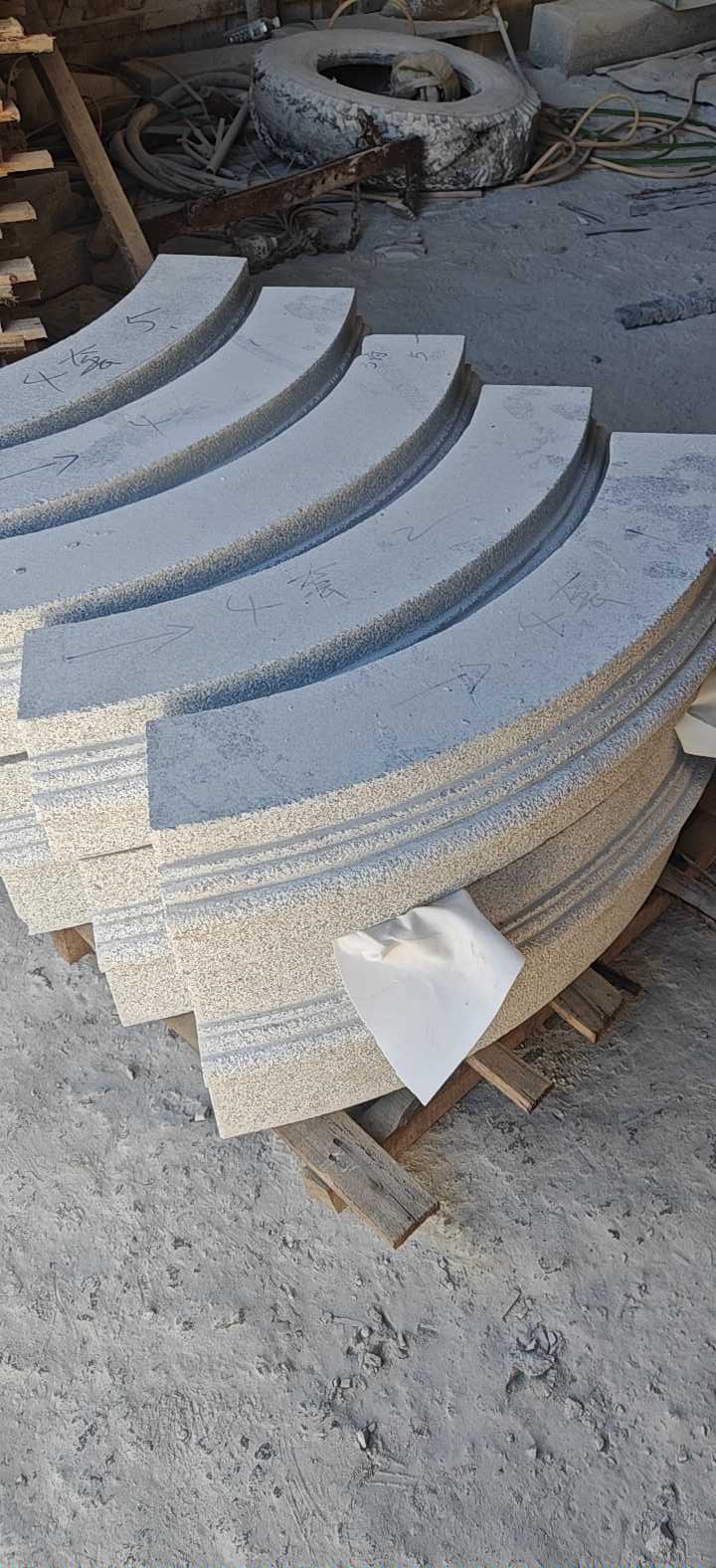 恒真石业主营石栏杆路沿石河道栏杆别墅阳台栏杆桥栏杆水池坯墓