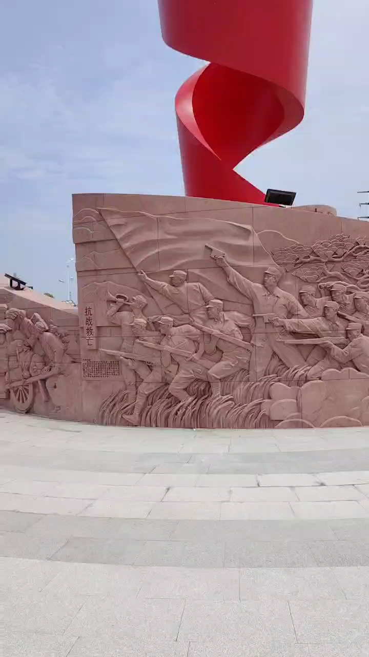 红砂岩浮雕安装完毕需要的联系