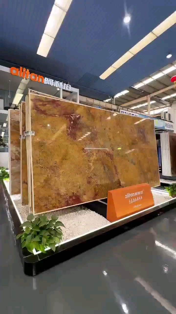 粉色石材就找阿利坦梦幻庄园梵高皇