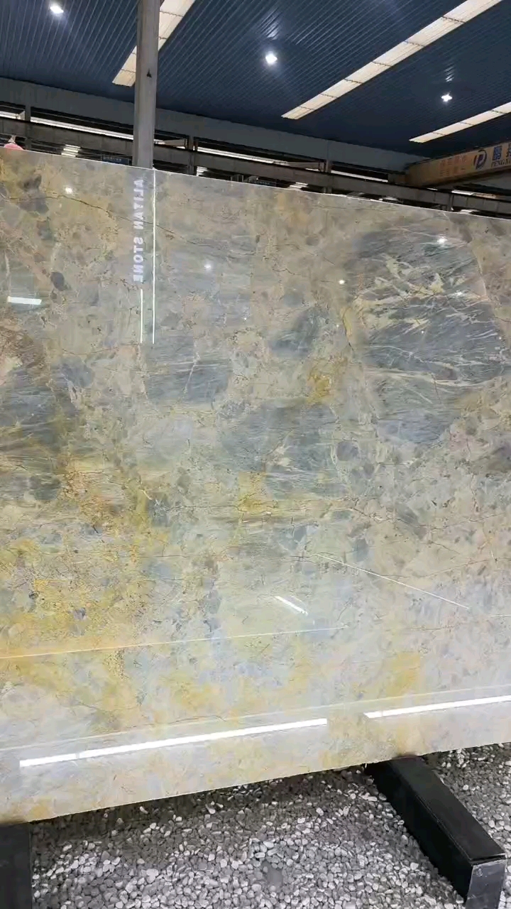 粉色石材就找阿利坦梦幻庄园蓝金灰