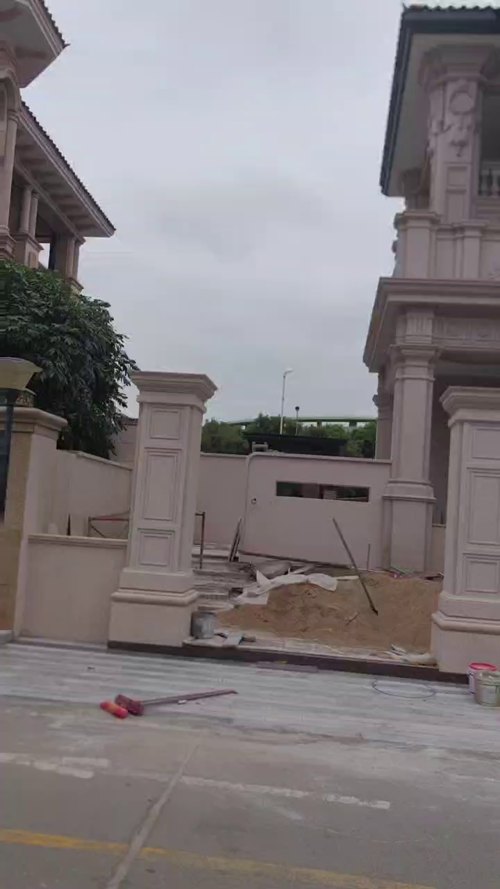 漳浦虾红线条台面门窗套楼梯电梯门套楼盘会所上门测量全程服务