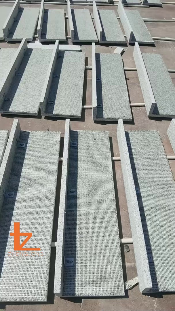 高规格白麻荔枝面外墙干挂加工中