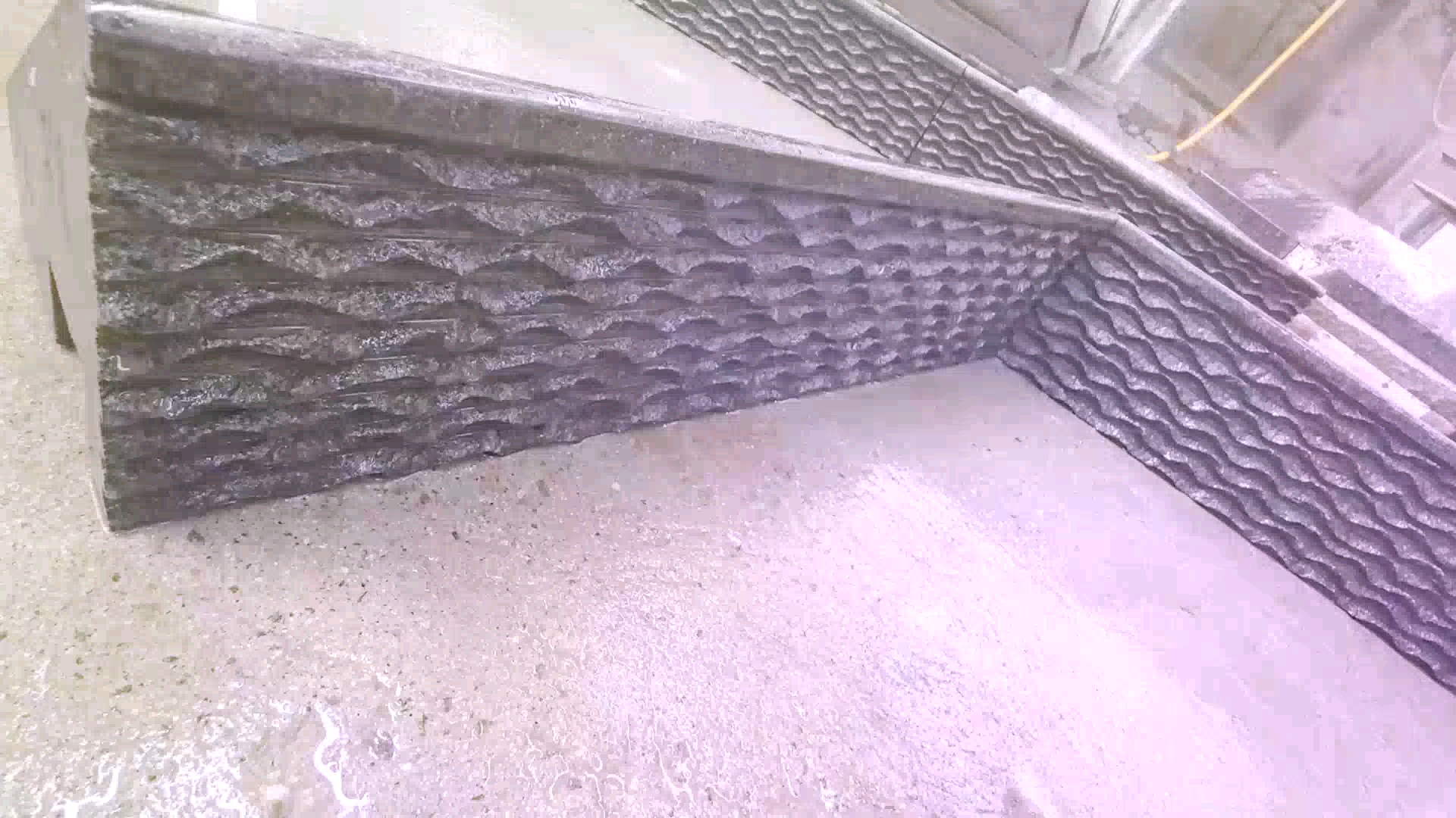鱼鳞纹流水石成品效果