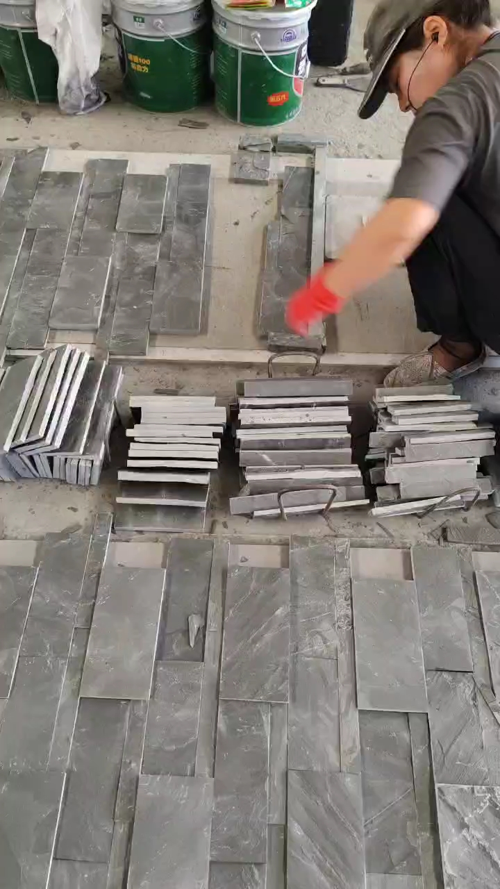 青石板厂家直销本公司经营各种青石板自然面机切面哑光面荔枝面蘑菇石