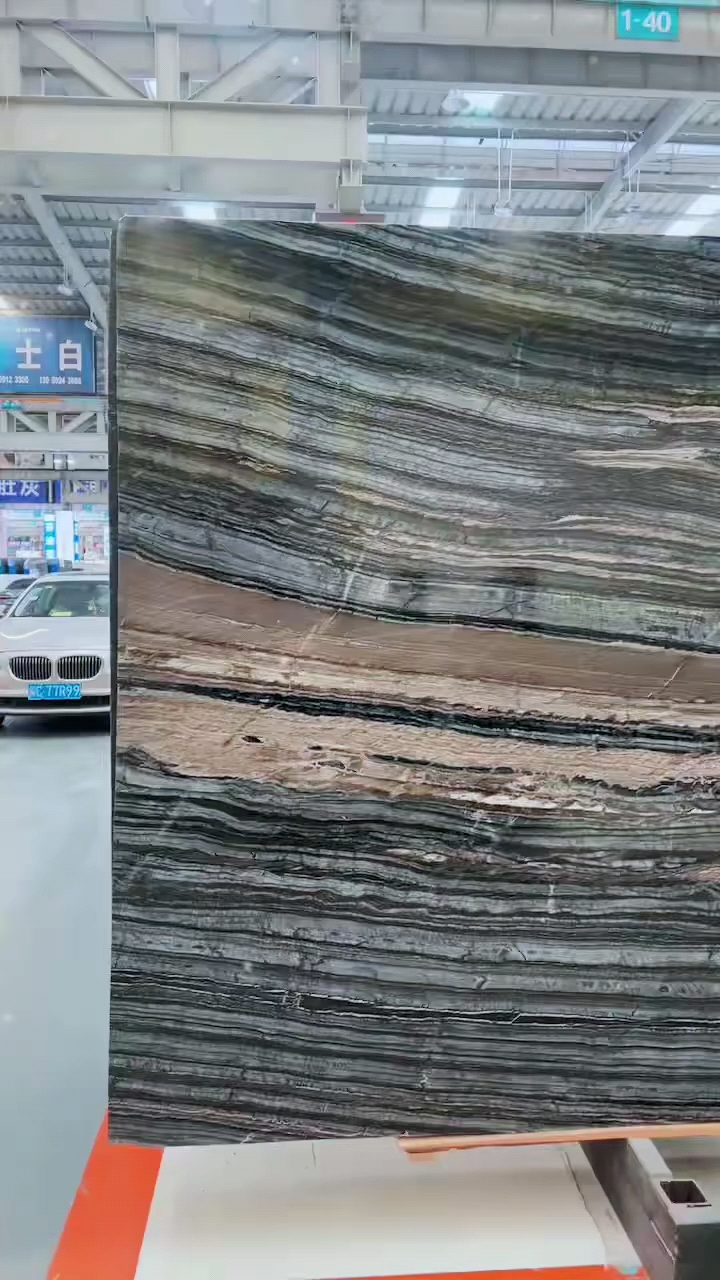 黄金木纹新到板面三富石业古木纹专场古木纹直纹斜纹乱纹古驰棕
