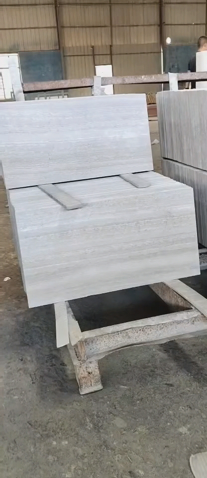 炎炎夏日白木纹薄板火热包装中贵州木纹全球接单怀山石业专注