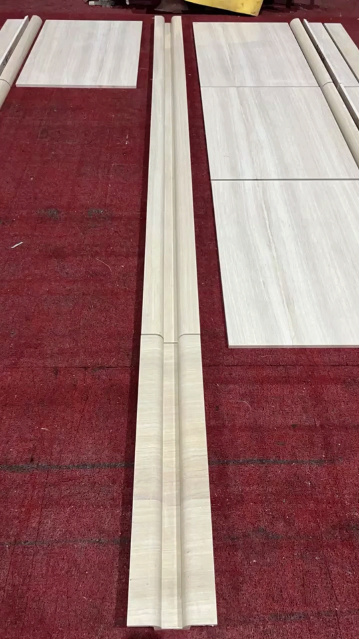 银杏木纹售楼部排版