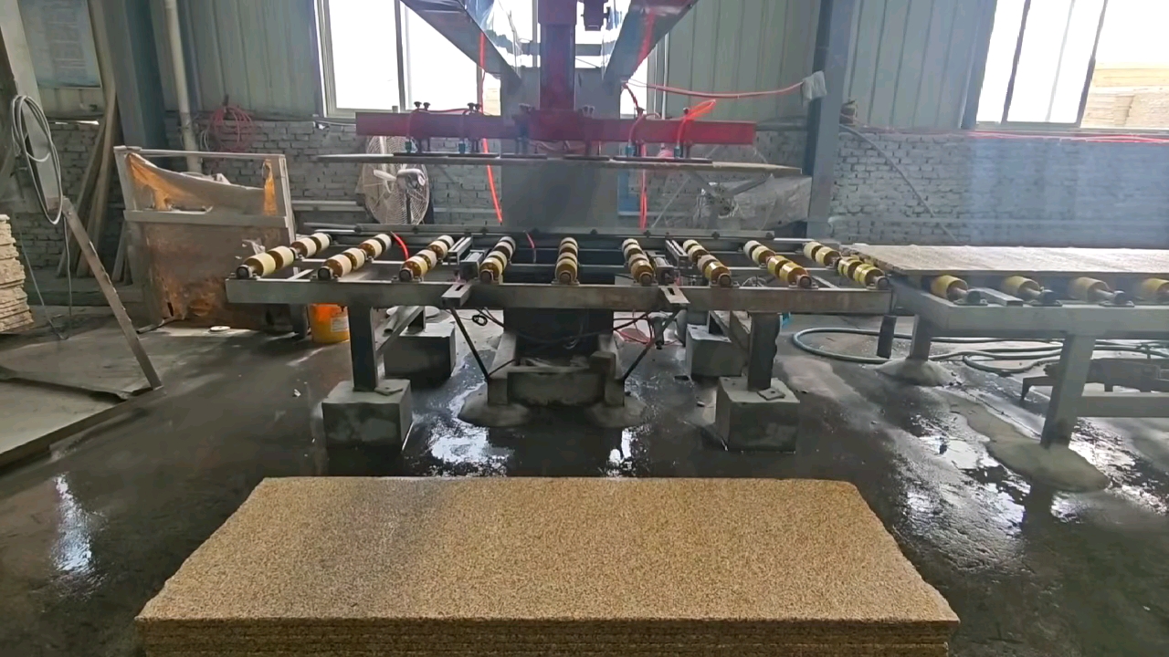 黄金麻白麻卡基诺金圆柱线条花瓶雕刻可做超薄板复合板081