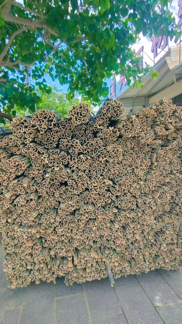 对半破竹护角