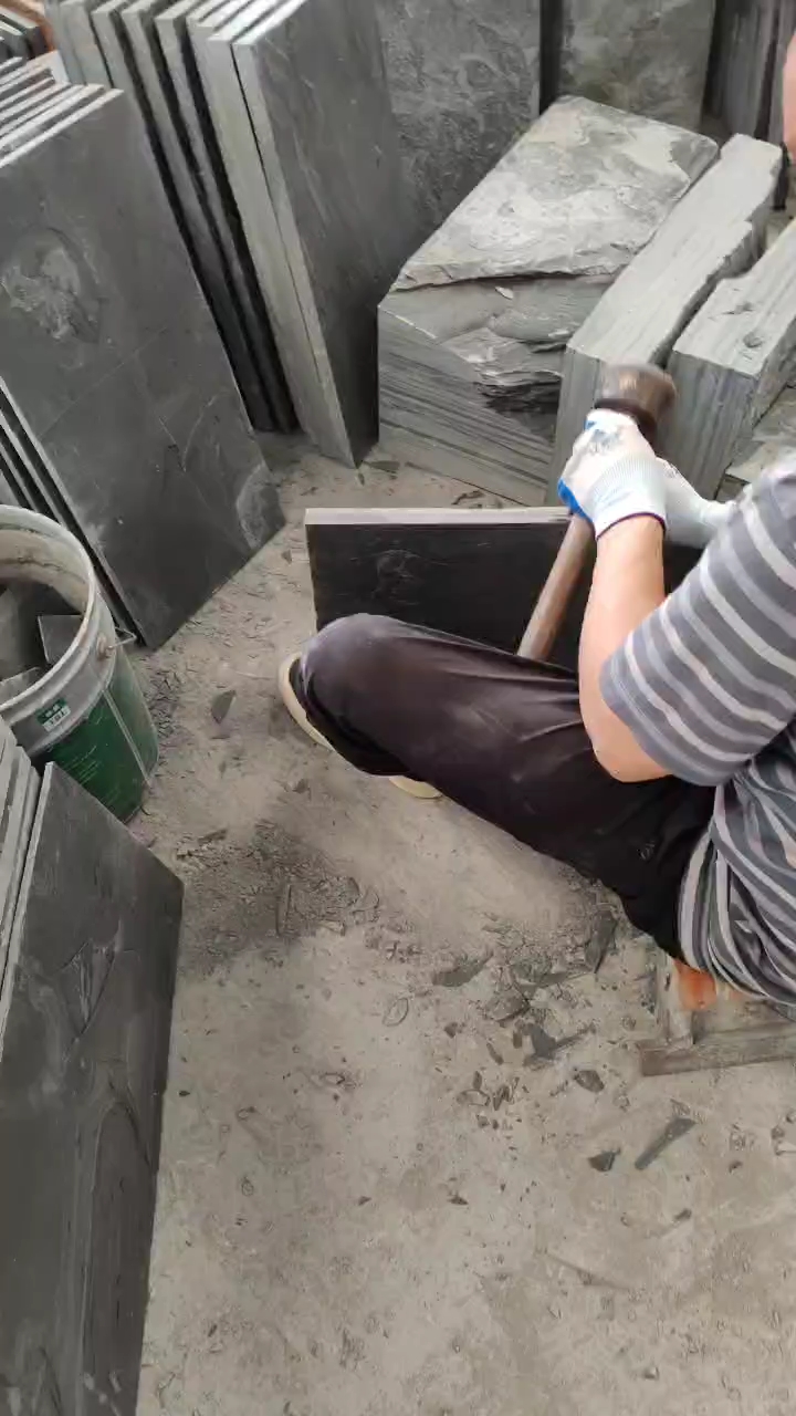 青石板厂家直销本公司经营各种青石板自然面机切面哑光面荔枝面蘑菇石