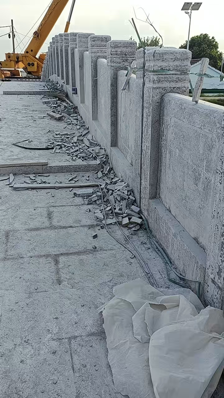 青石栏杆仿古石栏杆