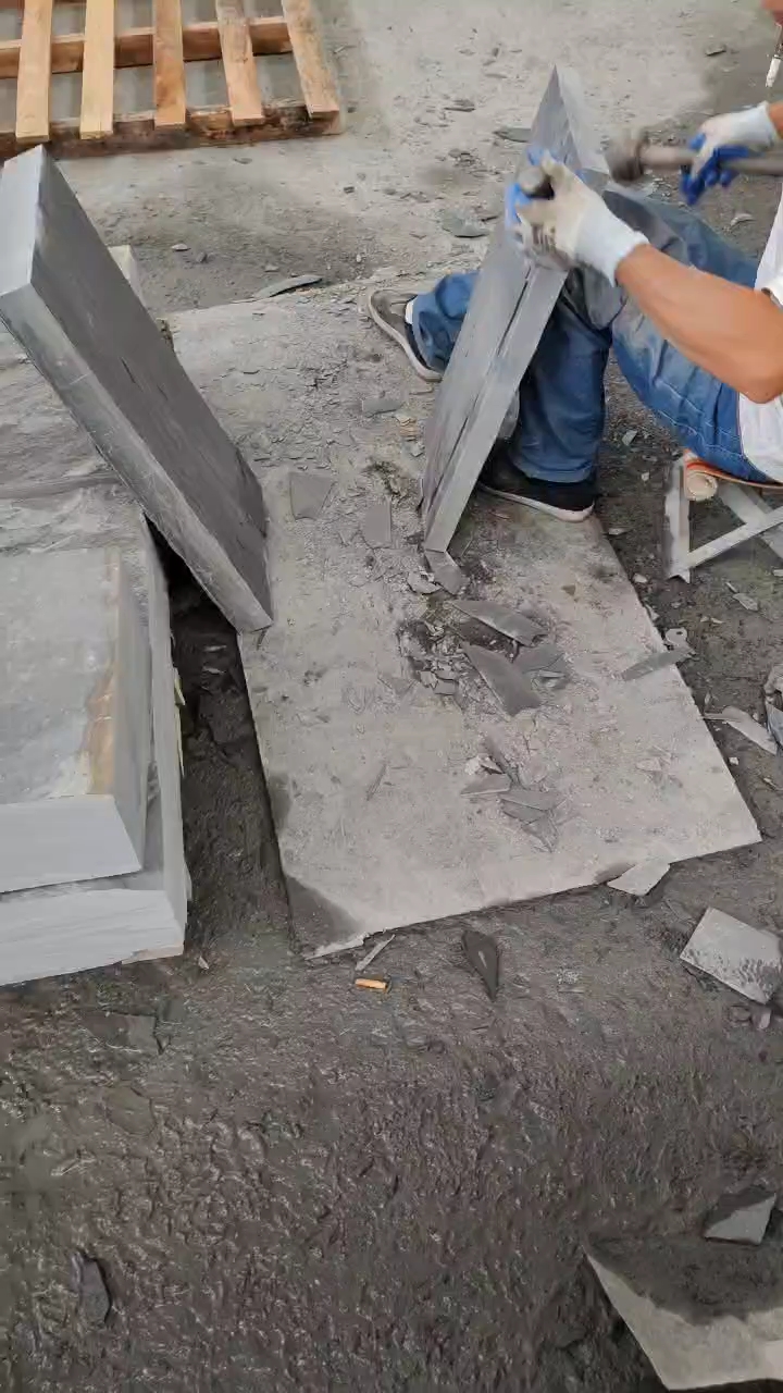 青石板厂家直销本公司经营各种青石板自然面机切面哑光面荔枝面蘑菇石