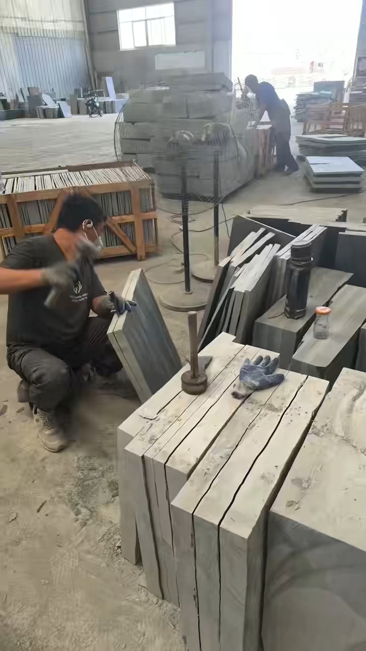 青石板厂家直销本公司经营各种青石板自然面机切面哑光面荔枝面蘑菇石