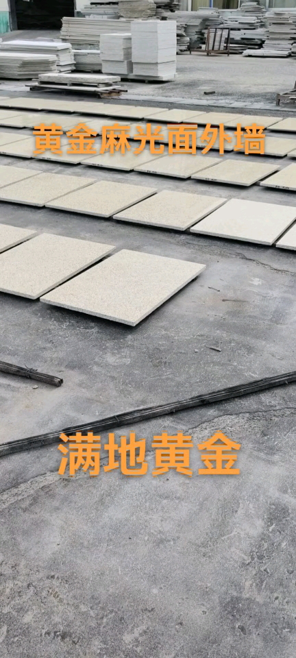 黄金麻光面外墙