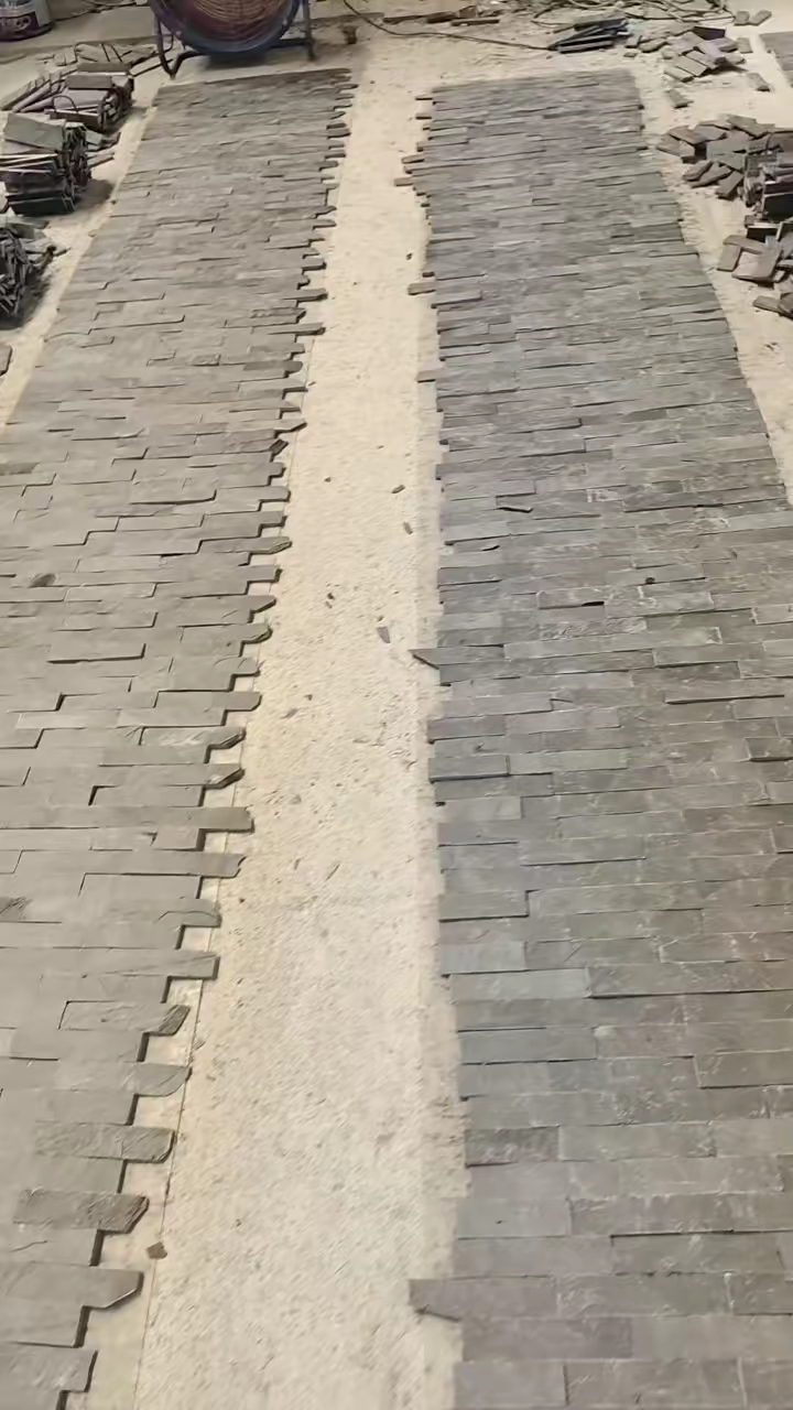 青石板厂家直销本公司经营各种青石板自然面机切面哑光面荔枝面蘑菇石