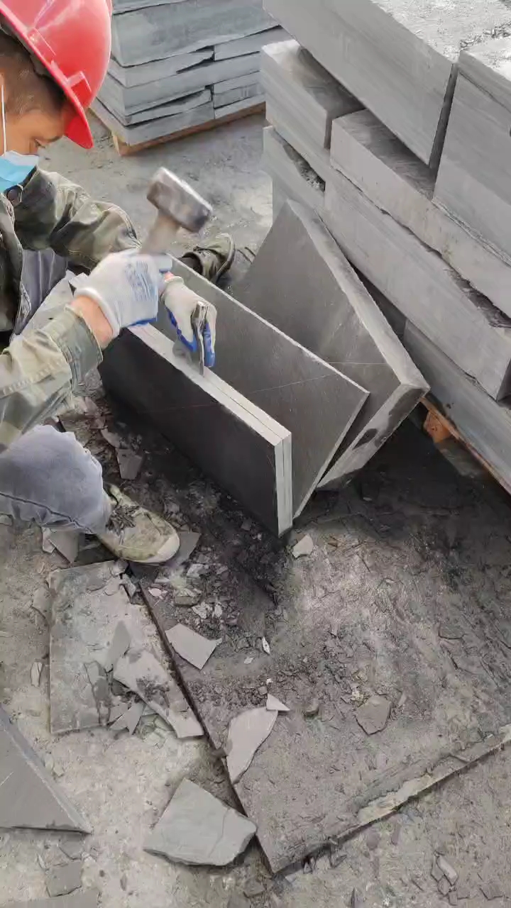 青石板厂家直销本公司经营各种青石板自然面机切面哑光面荔枝面蘑菇石