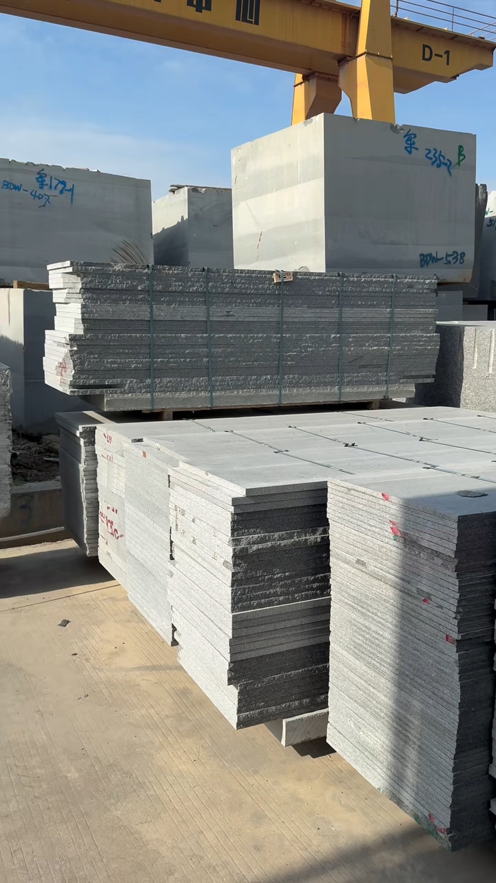 柬埔寨黑荒料板材