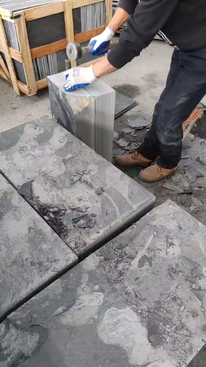 青石板厂家直销本公司经营各种青石板自然面机切面哑光面荔枝面蘑菇石