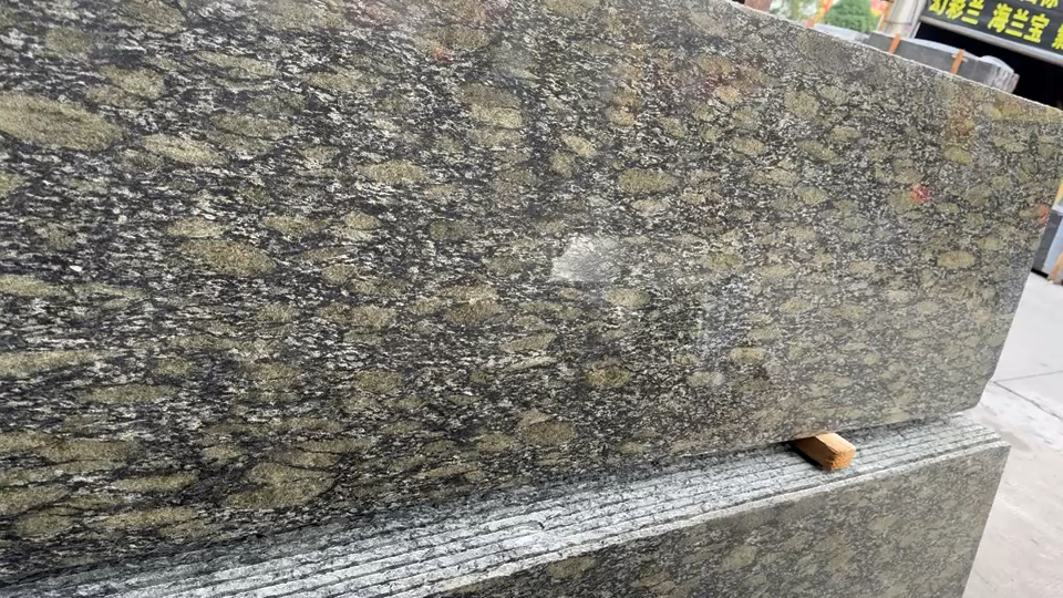 橄榄绿进口板材荒料批发价格低信价比高