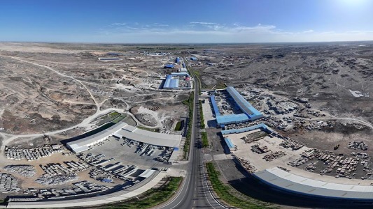 甘肃金塔北河湾工业园区